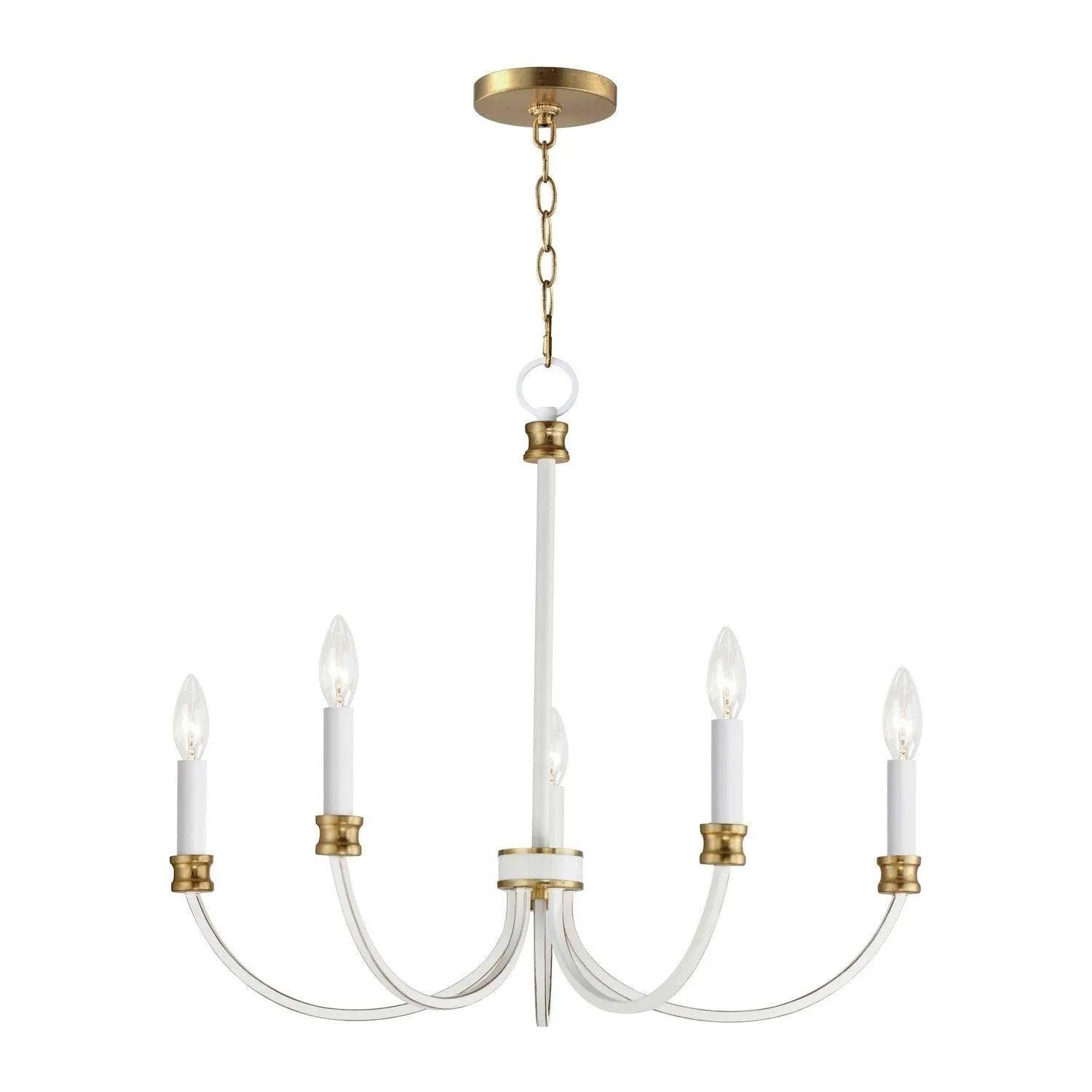 Maxim Lighting - Charlton Chandelier - 11375WWTGL - Canada Light Shop