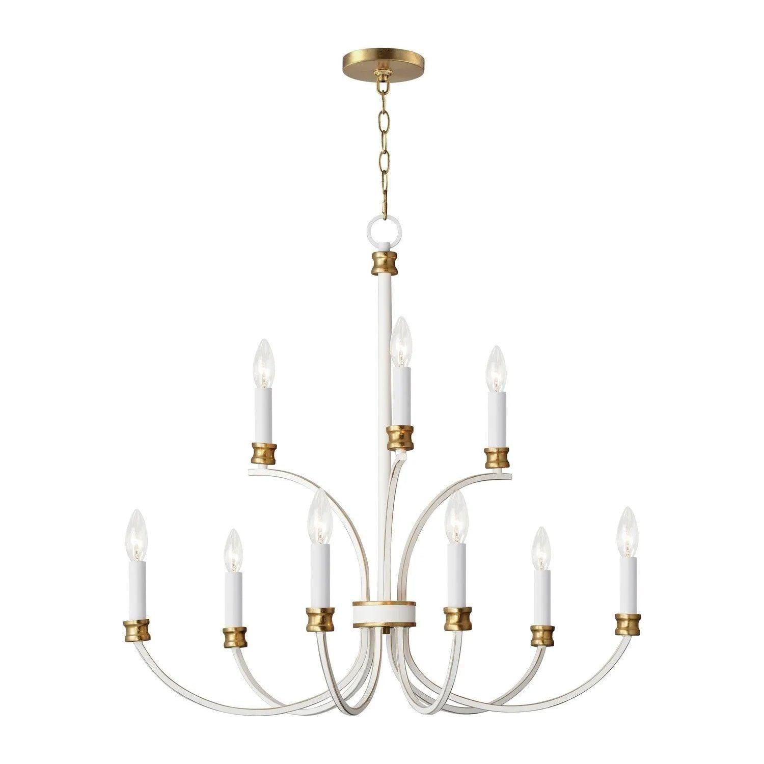 Maxim Lighting - Charlton Chandelier - 11377WWTGL - Canada Light Shop