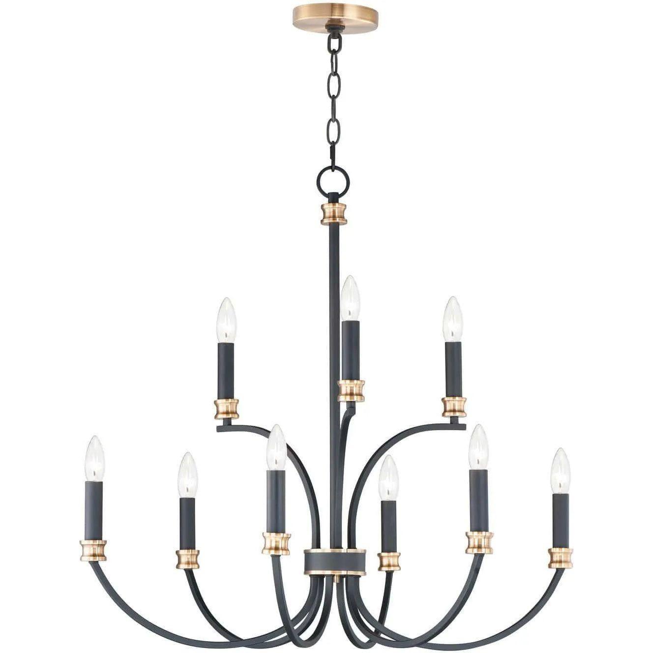 Maxim Lighting - Charlton Chandelier - 11378WWTGL - Canada Light Shop