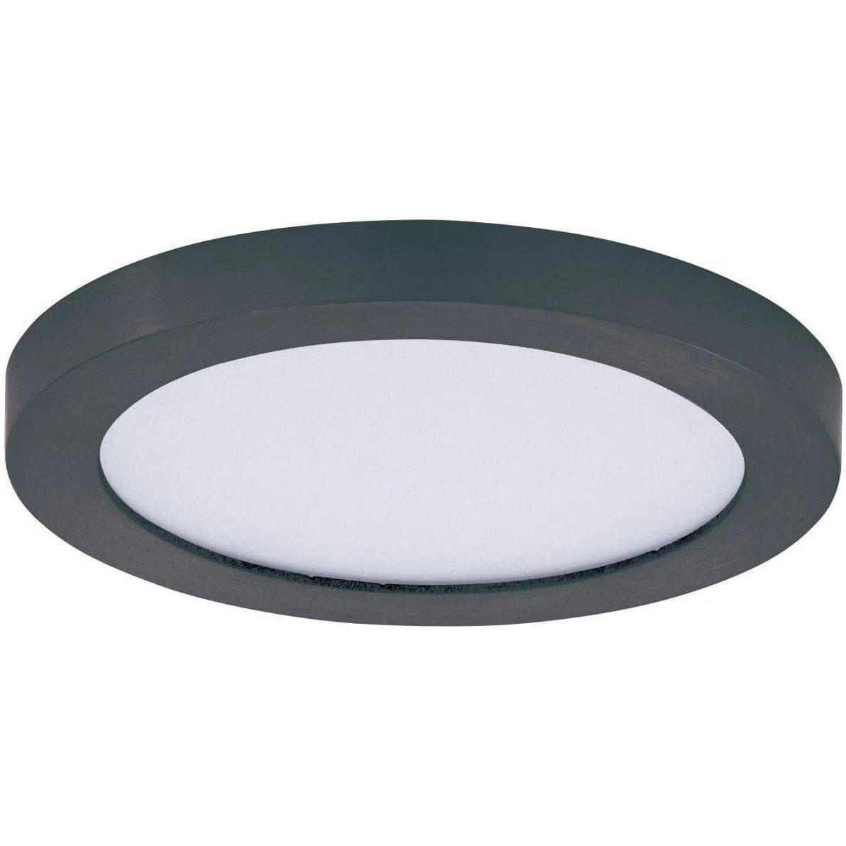 Maxim Lighting - Chip Round LED Flush Mount - 57690WTBK - Canada Light Shop