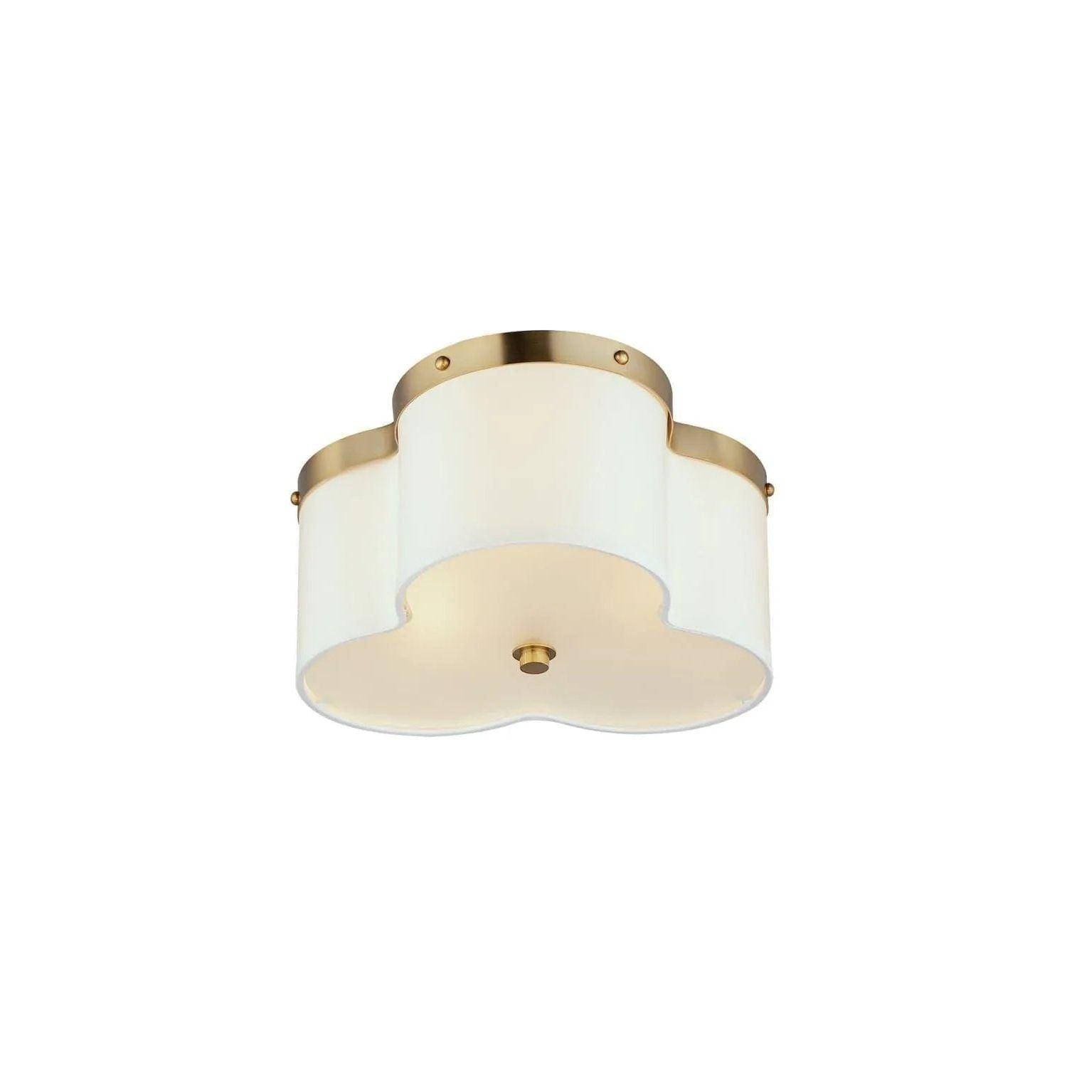 Maxim Lighting - Clover Flush Mount - 12243OFSBR - Canada Light Shop