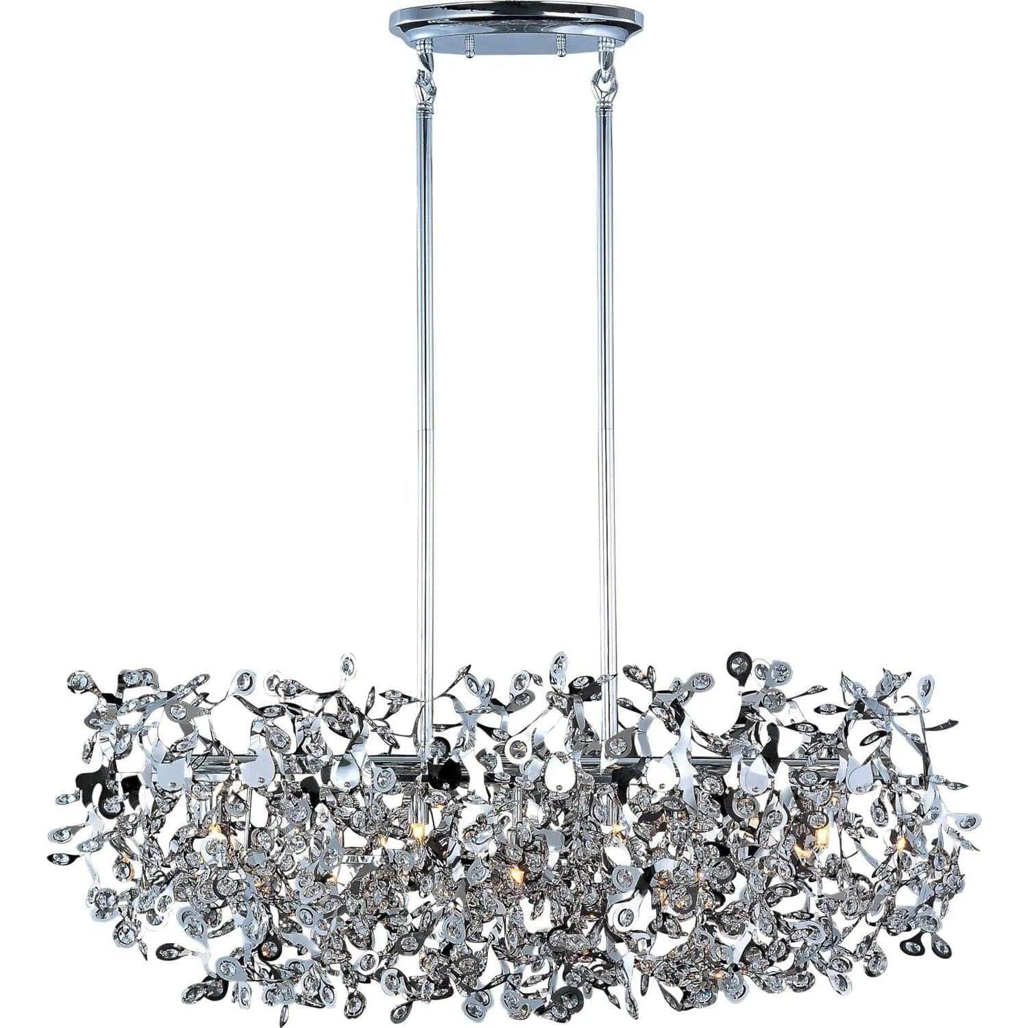 Dainolite - Comet Linear Pendant - CMT-418HP-CLR-AGB - Canada Light Shop