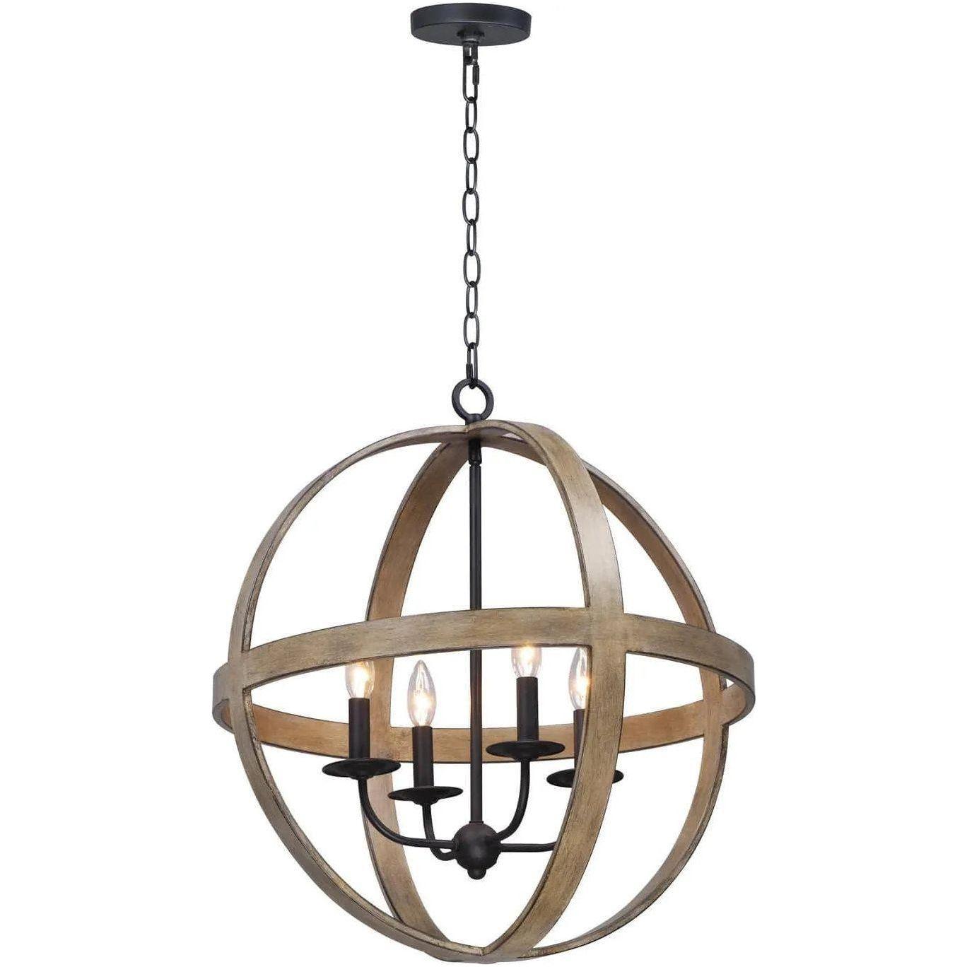 Maxim Lighting - Compass Pendant - 27574BWBK - Canada Light Shop
