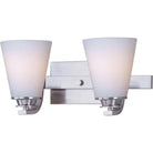 Maxim Lighting - Conical Bath Vanity - 9012SWSN - Canada Light Shop