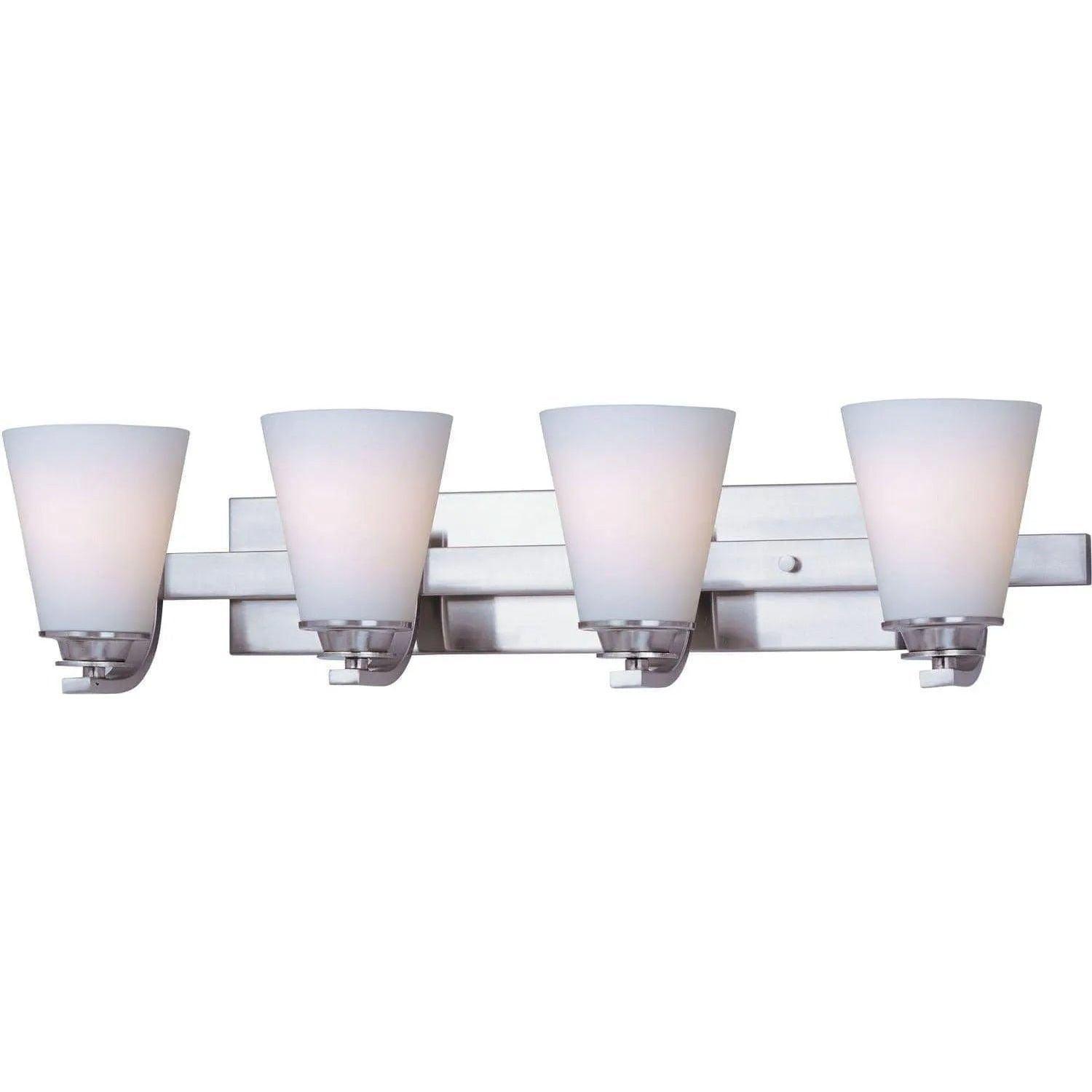 Maxim Lighting - Conical Bath Vanity - 9014SWSN - Canada Light Shop