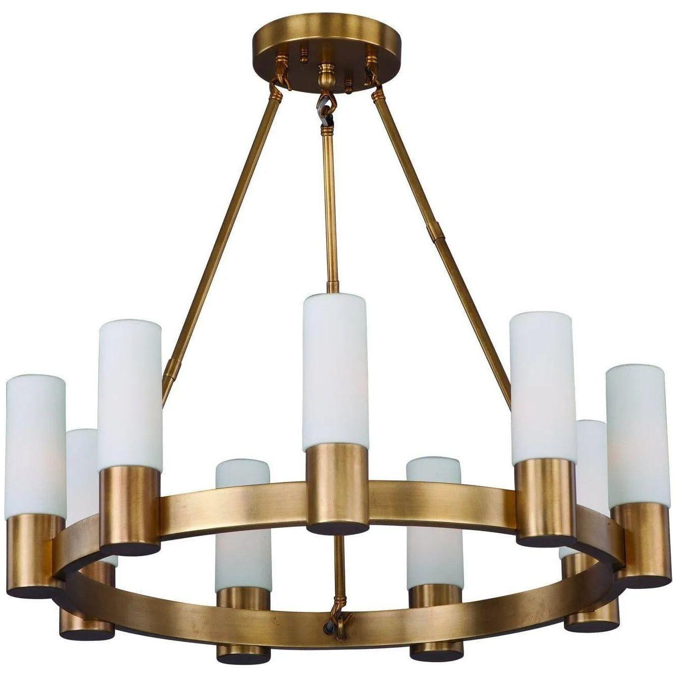 Maxim Lighting - Contessa Chandelier - 22418SWNAB - Canada Light Shop