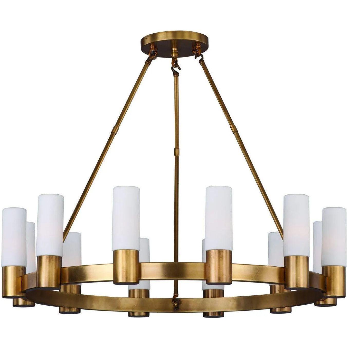 Maxim Lighting - Contessa Chandelier - 22419SWNAB - Canada Light Shop
