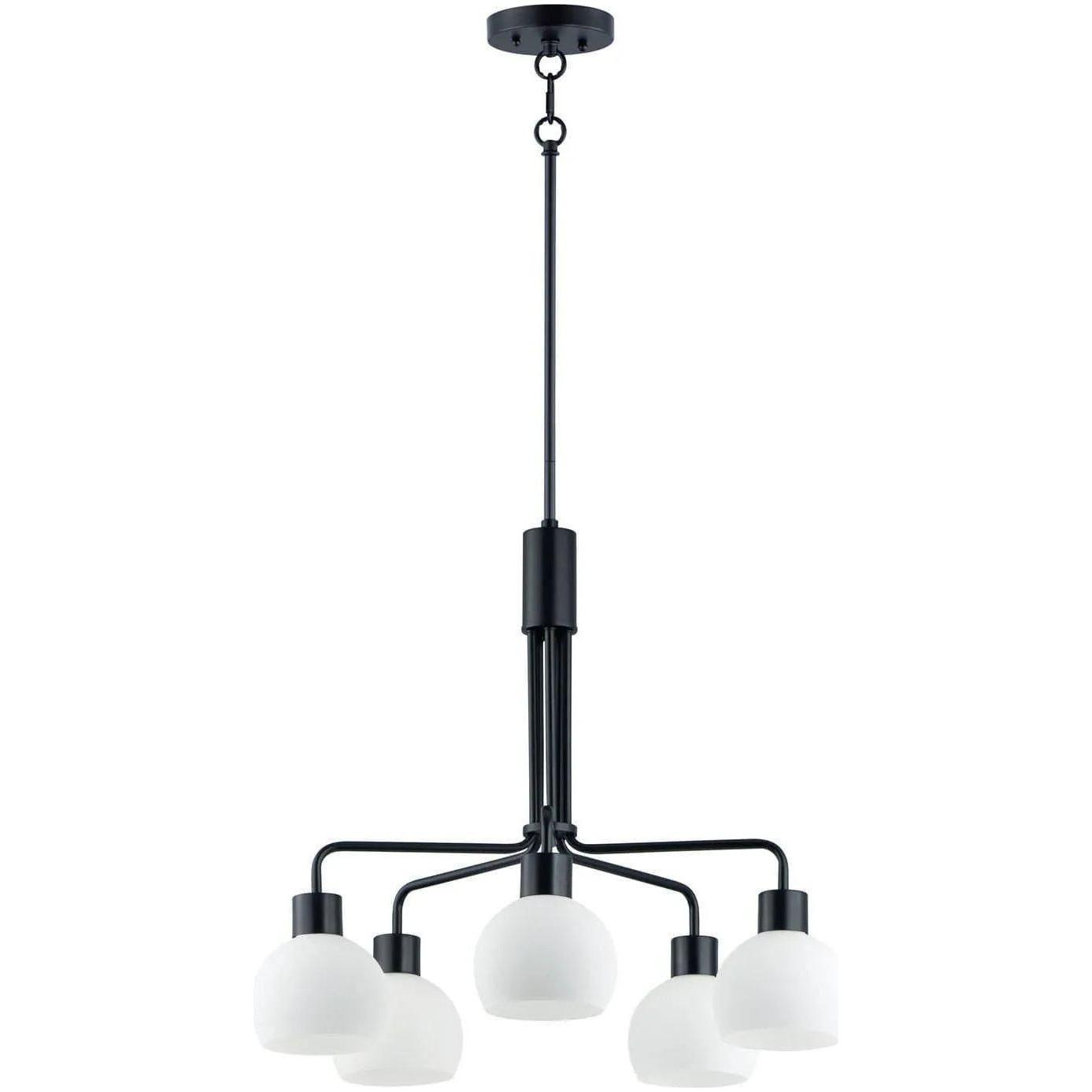 Maxim Lighting - Coraline Chandelier - 11277SWBK - Canada Light Shop