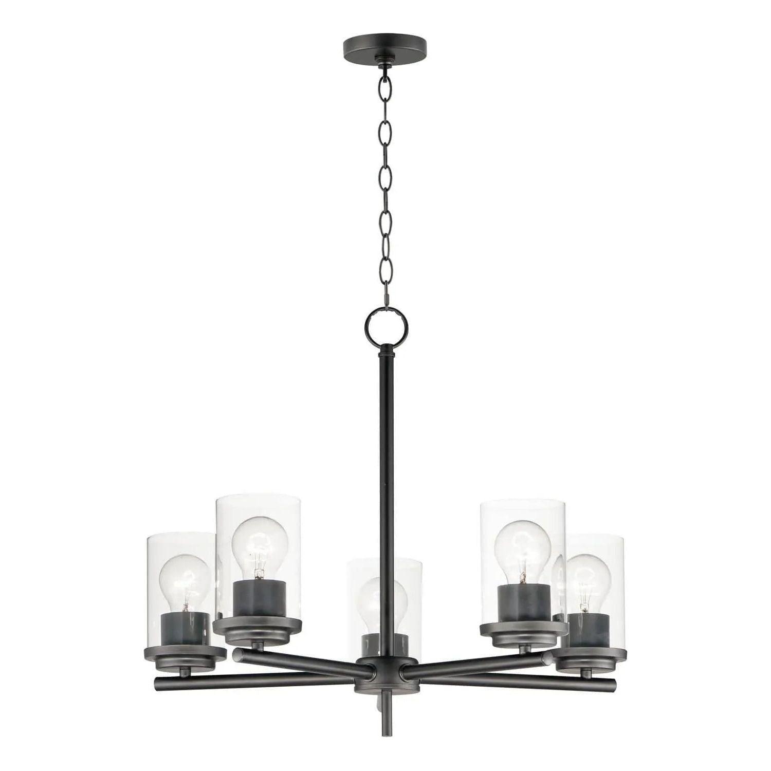 Maxim Lighting - Corona Chandelier - 10205CLBK - Canada Light Shop