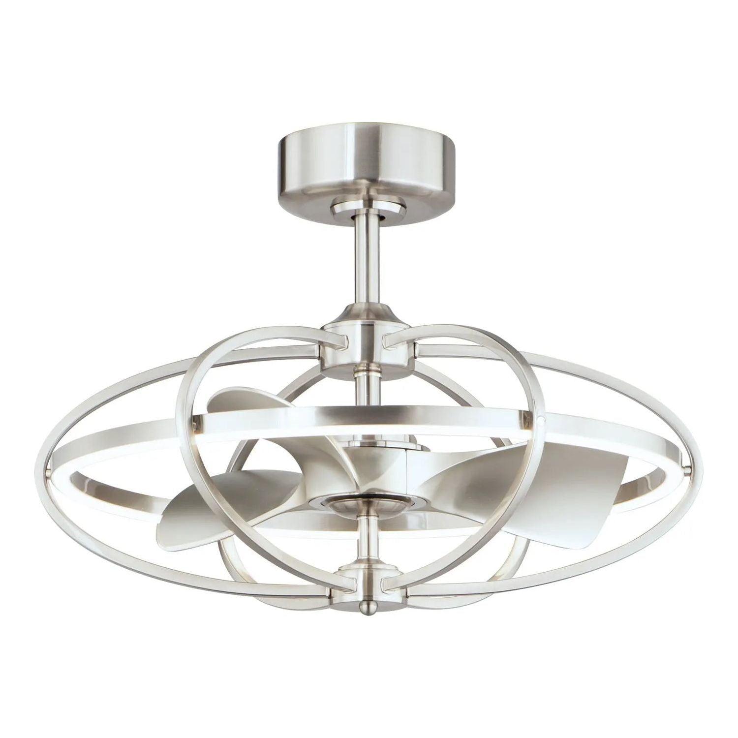 Maxim Lighting - Corona Fan LED Fandelight - 61002SN - Canada Light Shop
