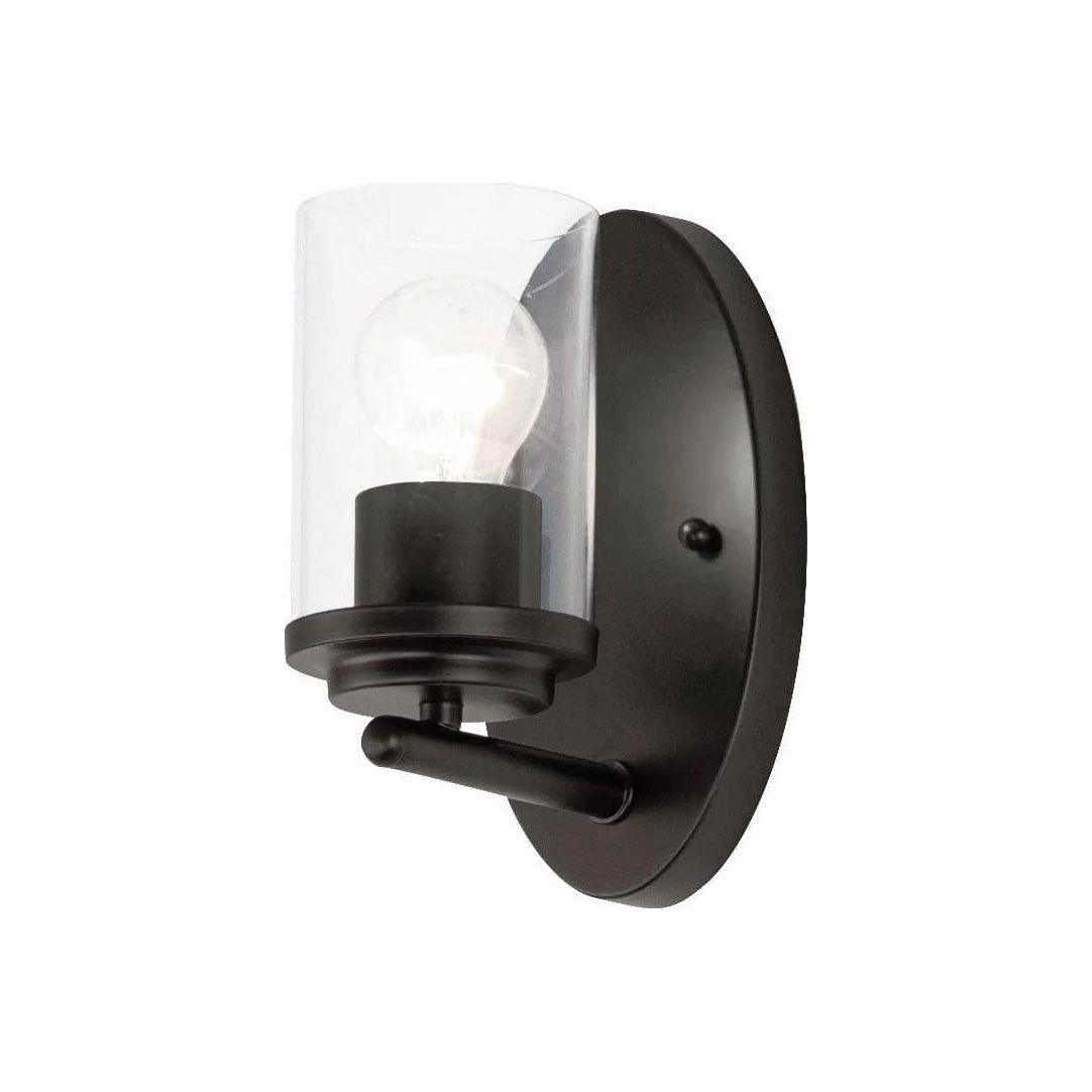 Maxim Lighting - Corona Wall Sconce - 10211CLBK - Canada Light Shop