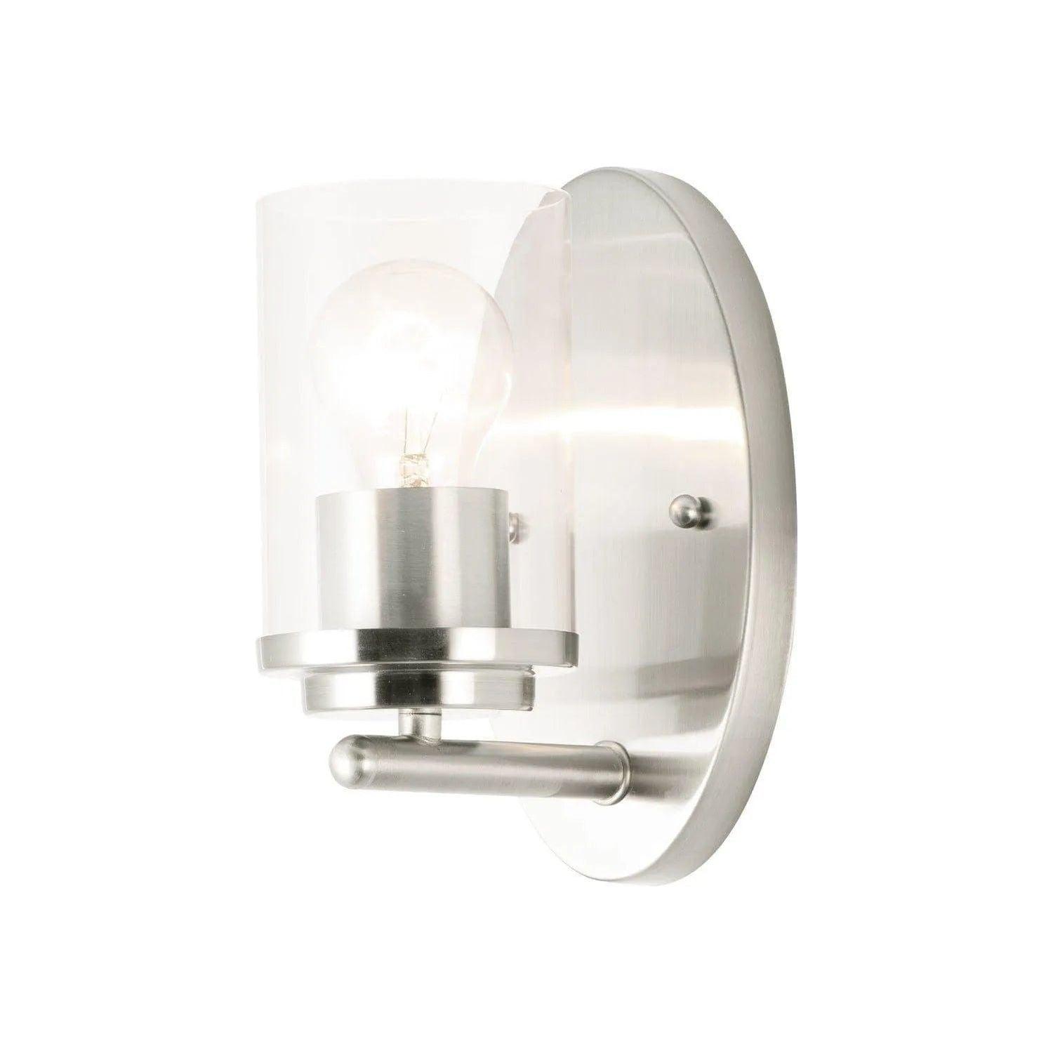 Maxim Lighting - Corona Wall Sconce - 10211CLSN - Canada Light Shop