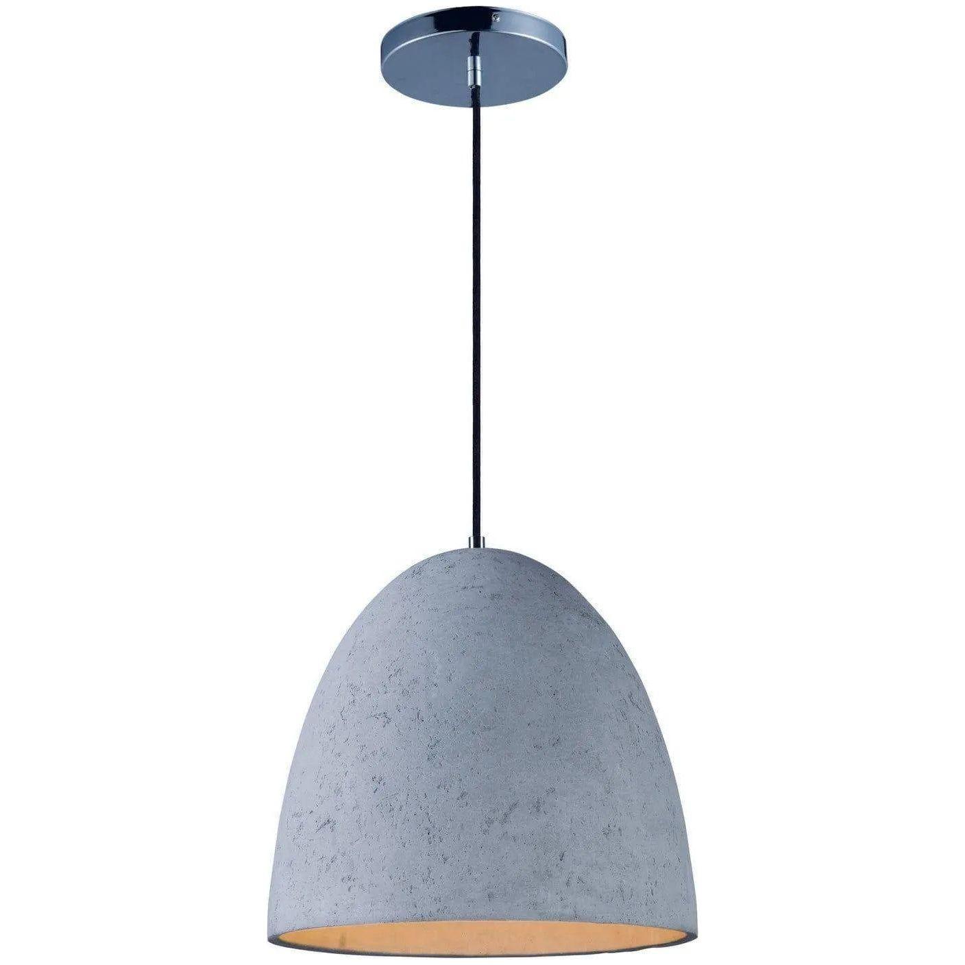 Maxim Lighting - Crete LED Pendant - 12396GYPC - Canada Light Shop