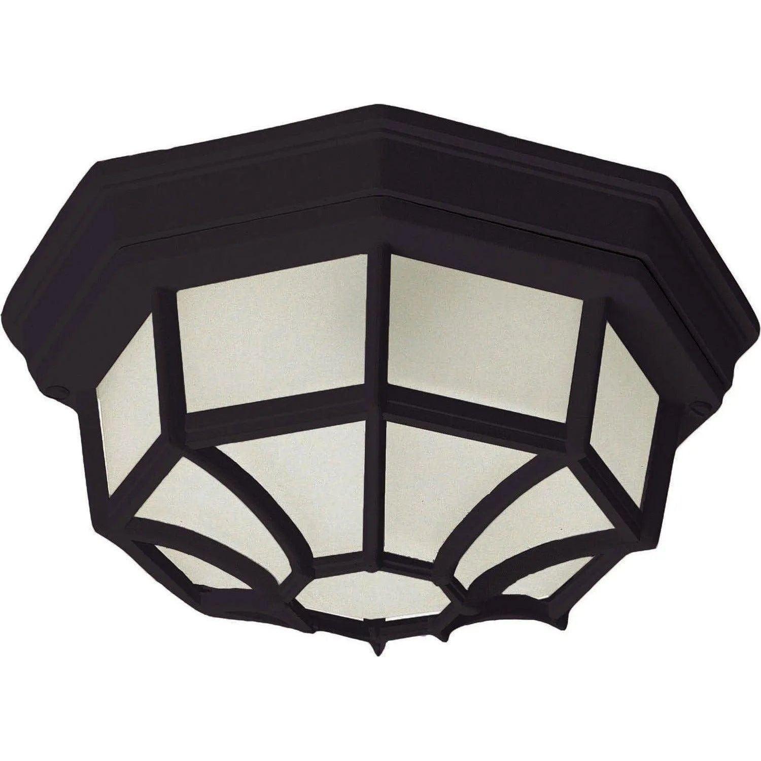 Maxim Lighting - Crown Hill Outdoor Ceiling Mount - 1020BK - Canada Light Shop