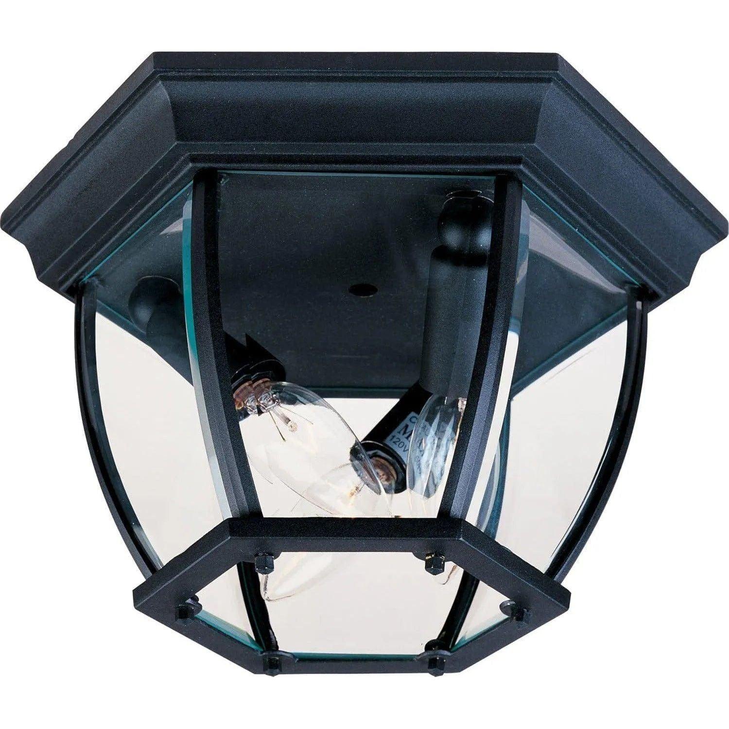 Maxim Lighting - Crown Hill Outdoor Ceiling Mount - 1029BK - Canada Light Shop