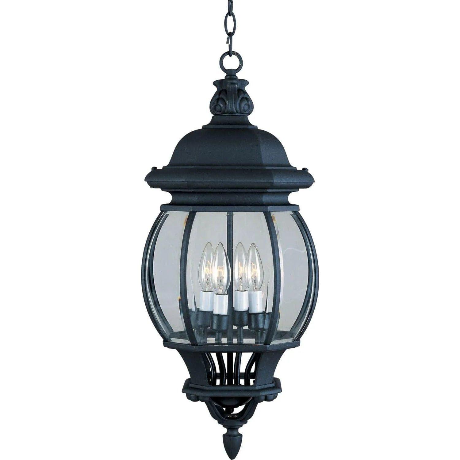 Maxim Lighting - Crown Hill Outdoor Hanging Lantern - 1039BK - Canada Light Shop