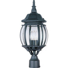 Maxim Lighting - Crown Hill Outdoor Pole/Post Lantern - 1035BK - Canada Light Shop