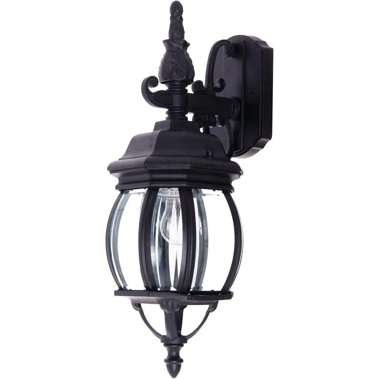 Maxim Lighting - Crown Hill Outdoor Wall Lantern - 1030BK - Canada Light Shop