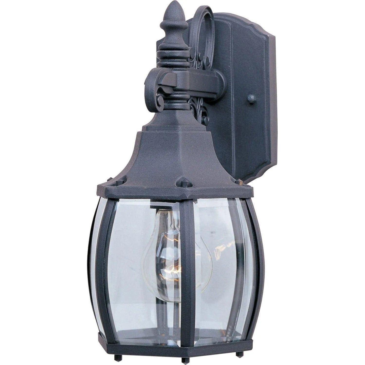 Maxim Lighting - Crown Hill Outdoor Wall Lantern - 1031BK - Canada Light Shop