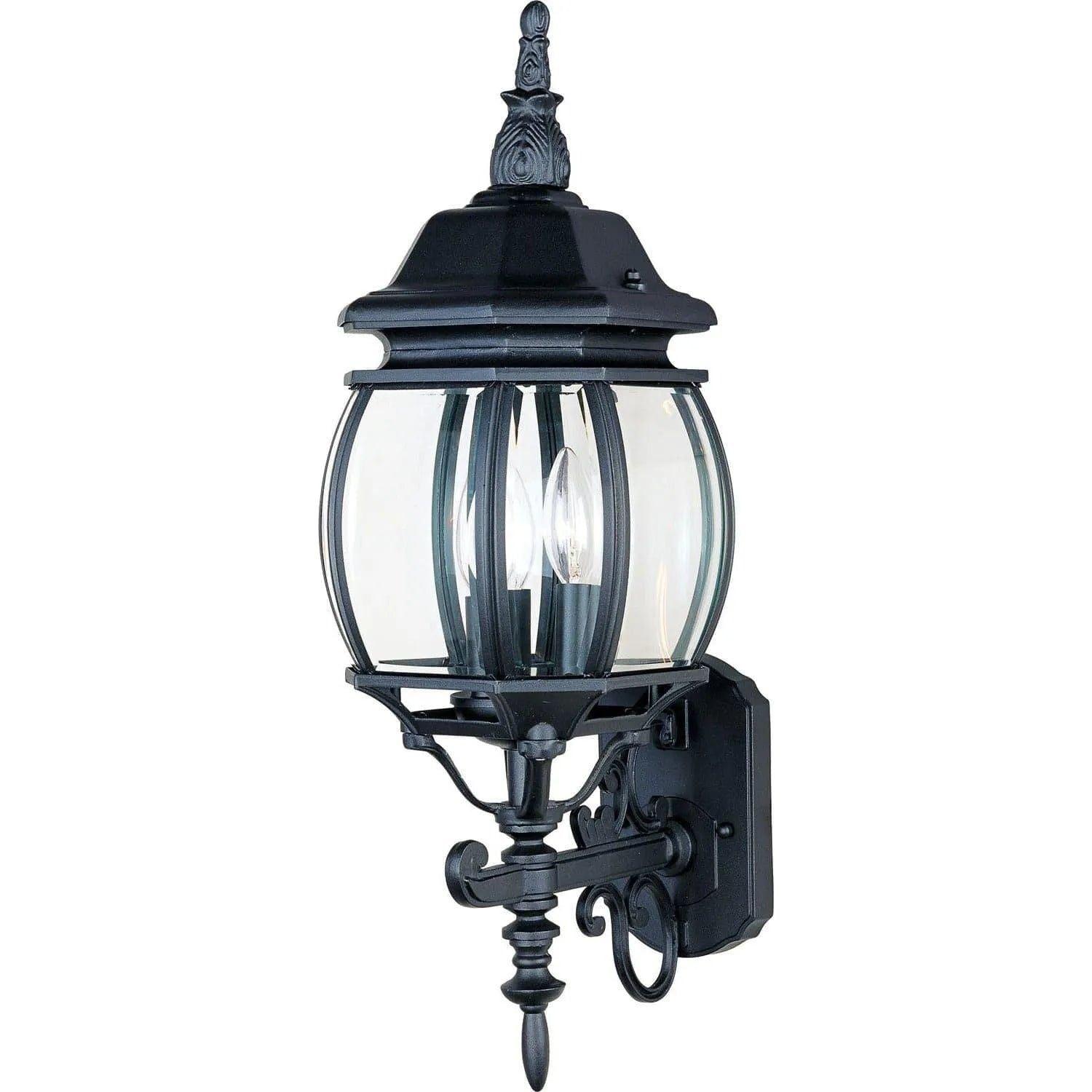 Maxim Lighting - Crown Hill Outdoor Wall Lantern - 1033BK - Canada Light Shop