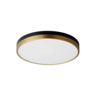 Maxim Lighting - Dapper LED Flush Mount - 59704WTBKAB - Canada Light Shop