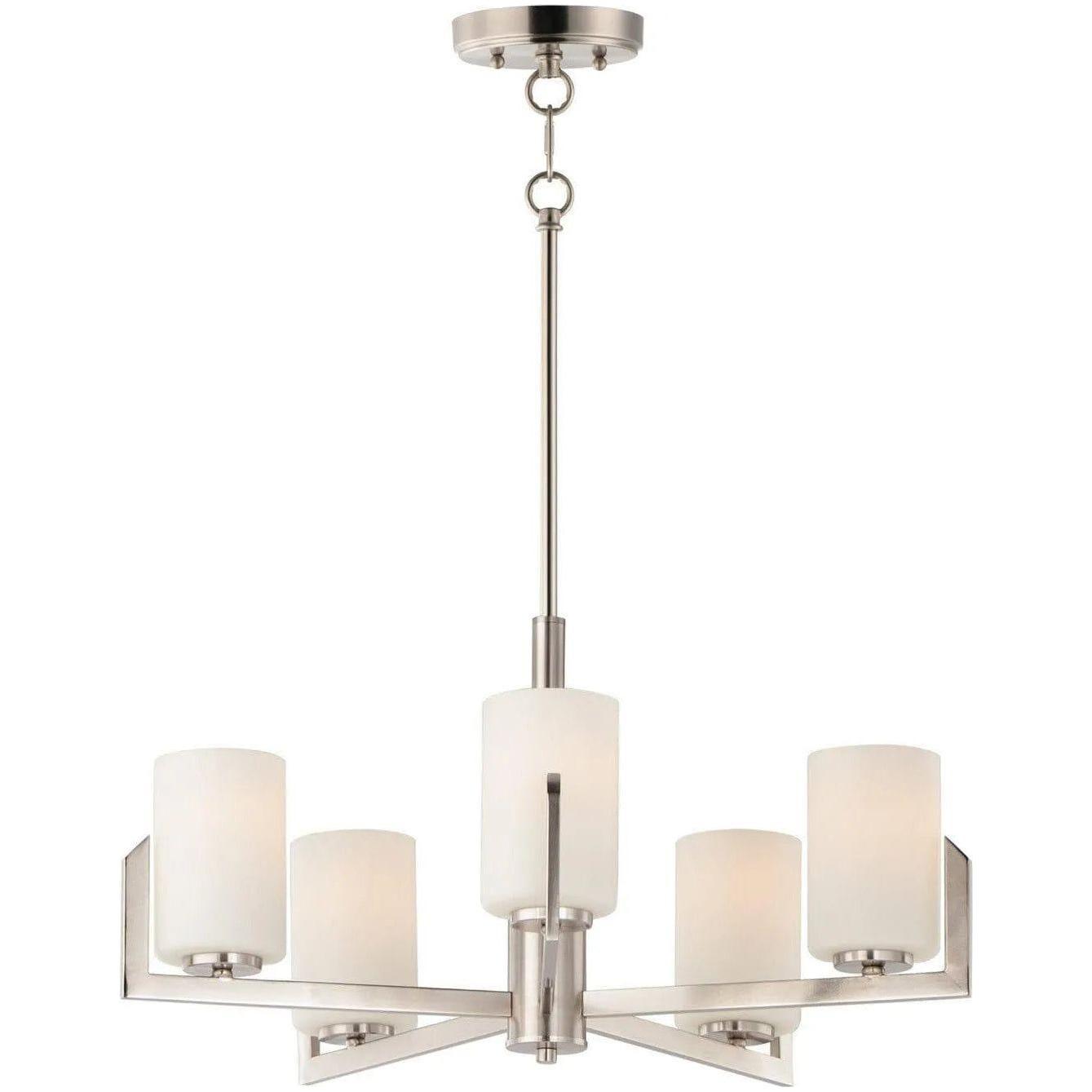 Maxim Lighting - Dart Chandelier - 21286SWSN - Canada Light Shop