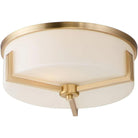Maxim Lighting - Dart Flush Mount - 21280SWSBR - Canada Light Shop