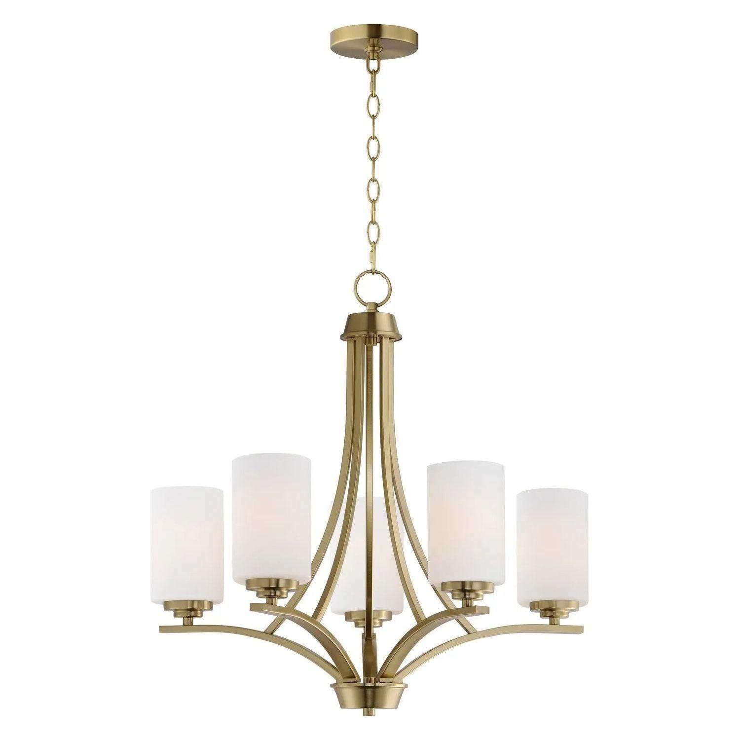 Maxim Lighting - Deven Chandelier - 20035SWSBR - Canada Light Shop