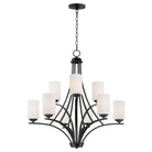 Maxim Lighting - Deven Chandelier - 20036SWBK - Canada Light Shop