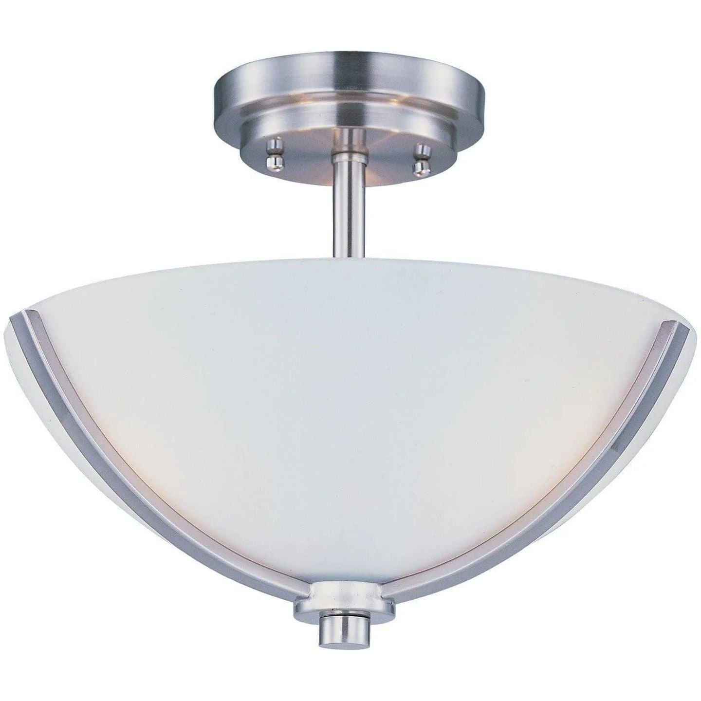 Maxim Lighting - Deven Semi Flush Mount - 20031SWSN - Canada Light Shop