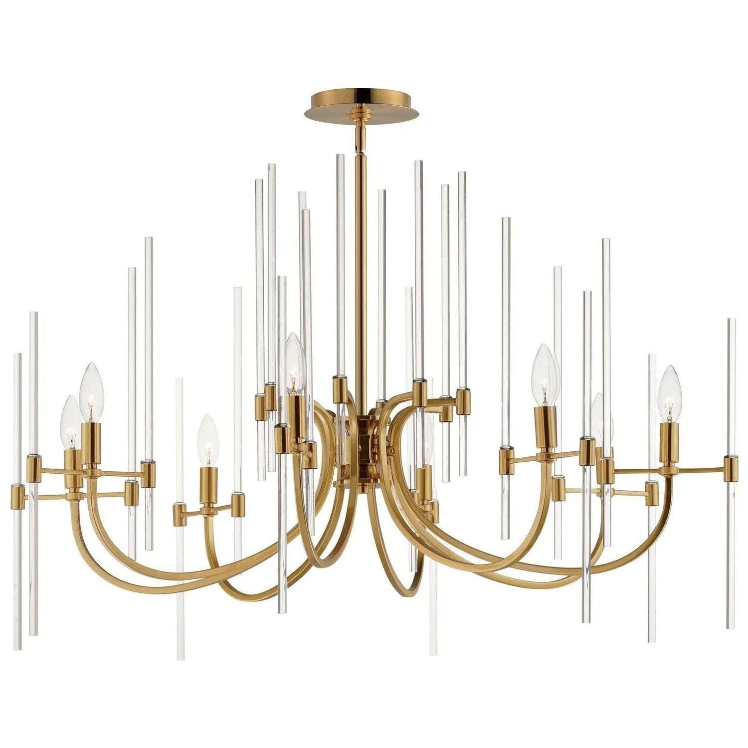 Maxim Lighting - Divine Curved Chandelier - 38408CLHR - Canada Light Shop