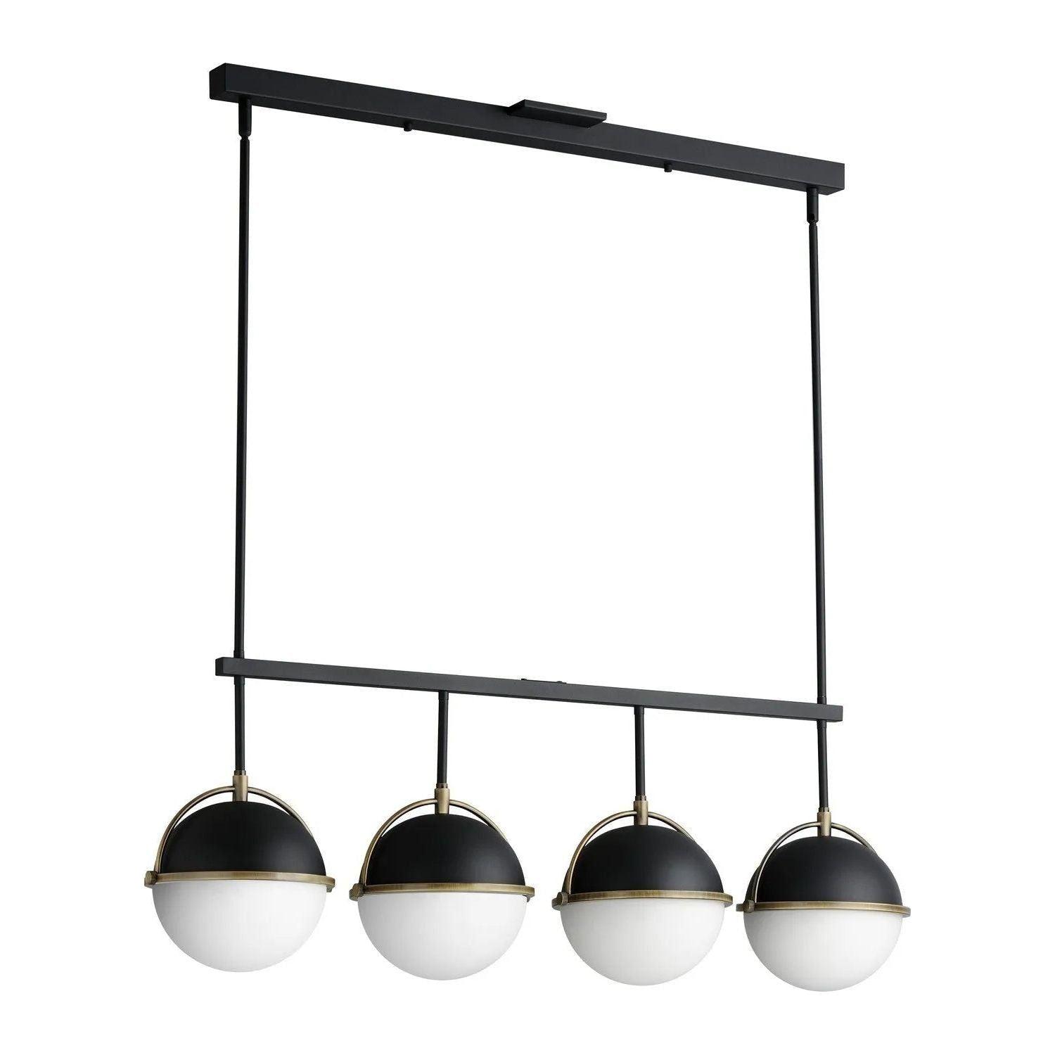 Maxim Lighting - Duke Linear Pendant - 12414SWBKWBR - Canada Light Shop