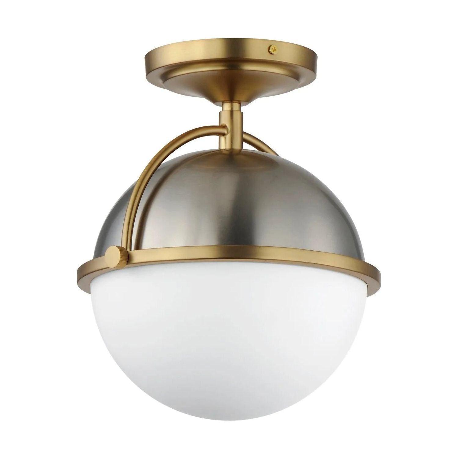 Maxim Lighting - Duke Semi Flush Mount - 12410SWSNSBR - Canada Light Shop