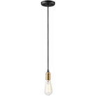 Maxim Lighting - Early Electric Pendant - 12121BKAB - Canada Light Shop