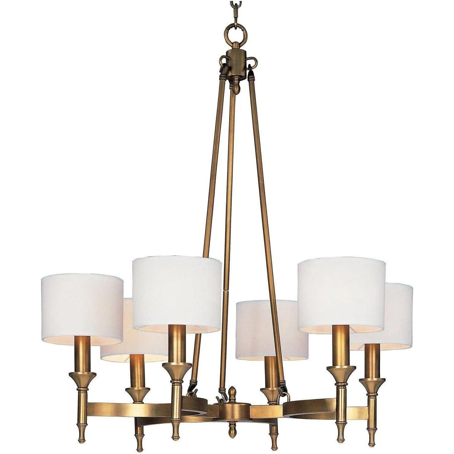 Maxim Lighting - Fairmont Chandelier - 22375OMNAB - Canada Light Shop