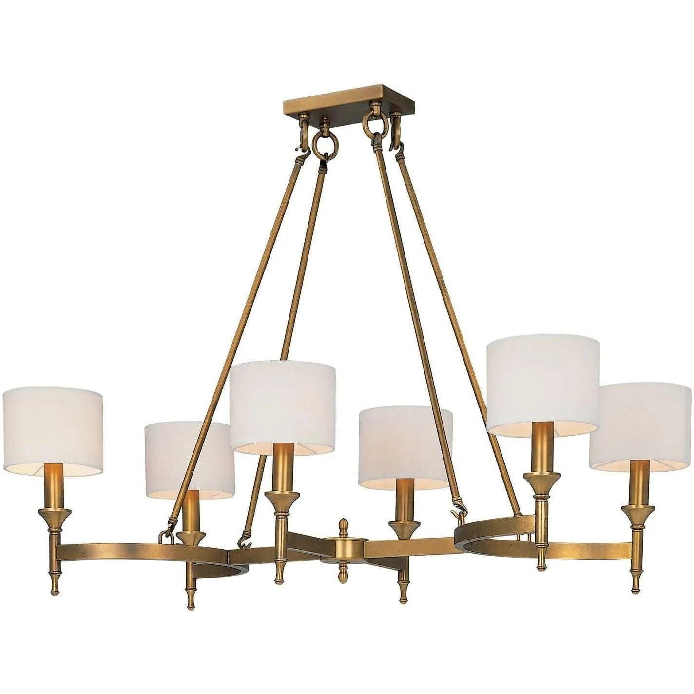 Maxim Lighting - Fairmont Linear Chandelier - 22376OMNAB - Canada Light Shop