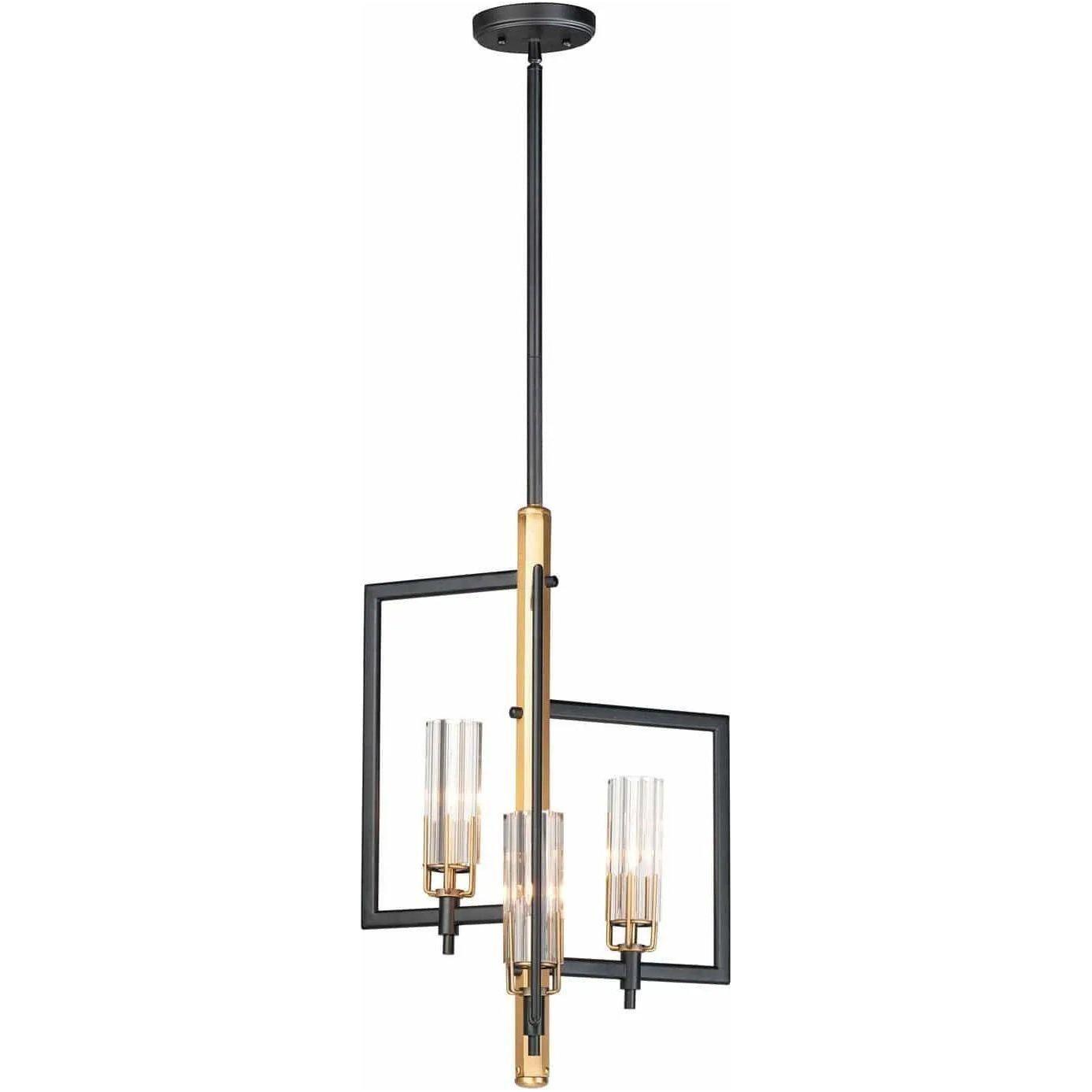 Maxim Lighting - Flambeau Chandelier - 16113CLBKAB - Canada Light Shop