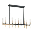 Maxim Lighting - Flambeau LED Linear Chandelier - 16127CLBKAB - Canada Light Shop