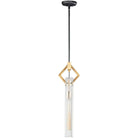 Maxim Lighting - Flambeau Pendant - 16111CLBKAB - Canada Light Shop