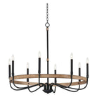 Maxim Lighting - Franklin Chandelier - 14448DWBK - Canada Light Shop