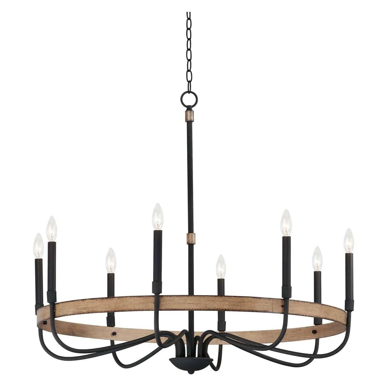 Maxim Lighting - Franklin Chandelier - 14448DWBK - Canada Light Shop