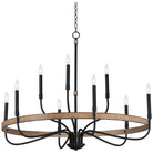 Maxim Lighting - Franklin Chandelier - 14449DWBK - Canada Light Shop