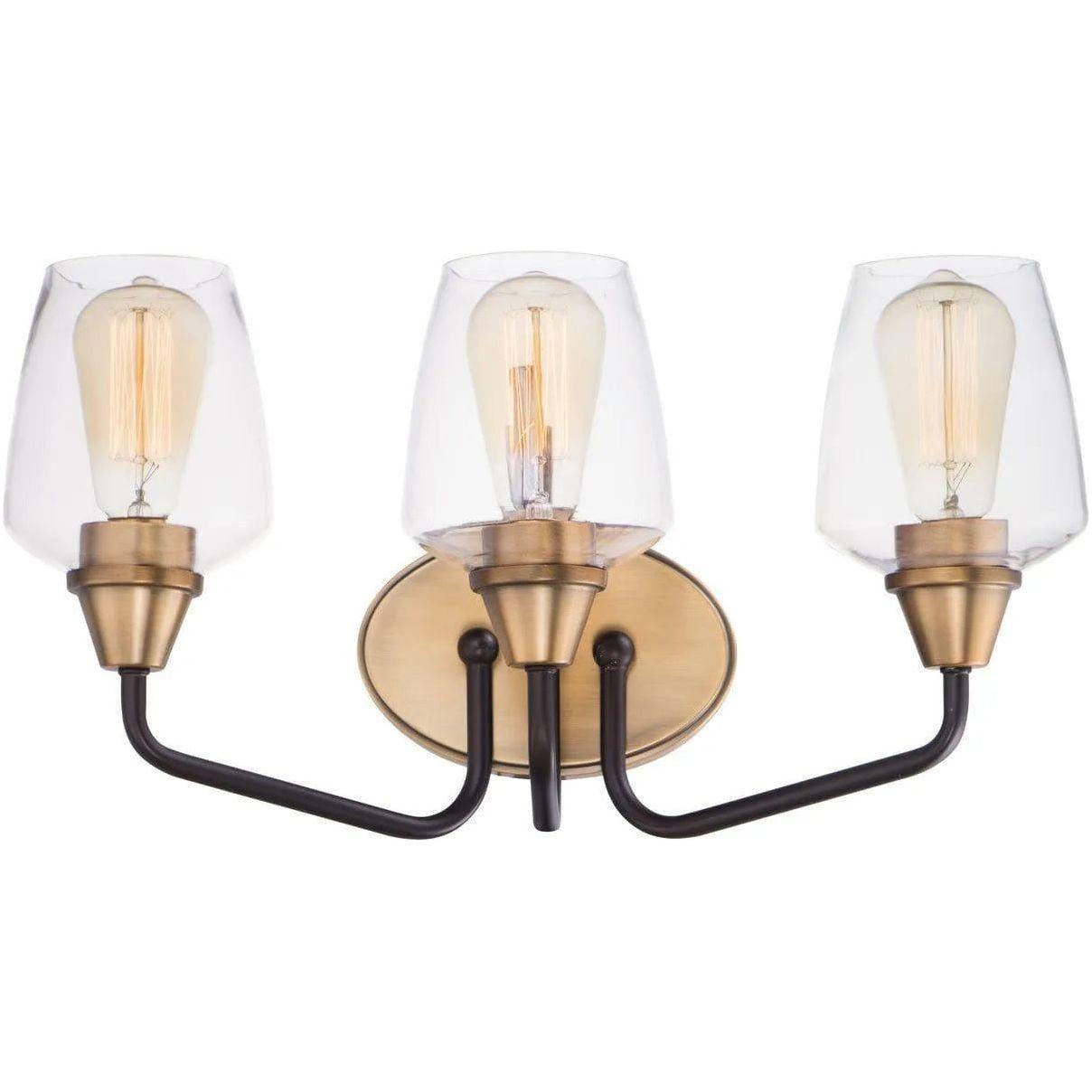 Maxim Lighting - Goblet Bath Vanity - 26122CLBZAB - Canada Light Shop