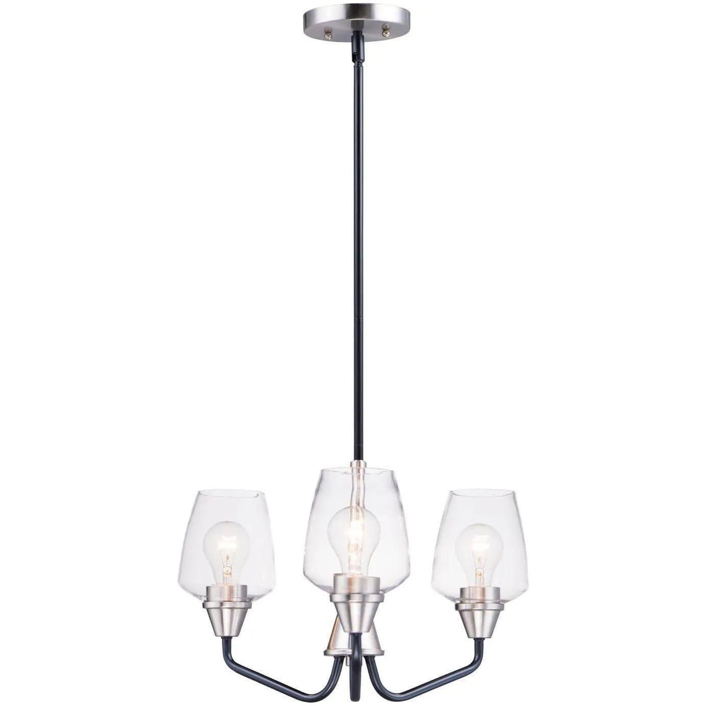 Maxim Lighting - Goblet Chandelier - 26124CLBKSN - Canada Light Shop