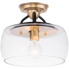 Maxim Lighting - Goblet Semi-Flush Mount - 26129CLBZAB - Canada Light Shop