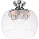 Maxim Lighting - Goblet Semi-Flush Mount - 26130CLBKSN - Canada Light Shop