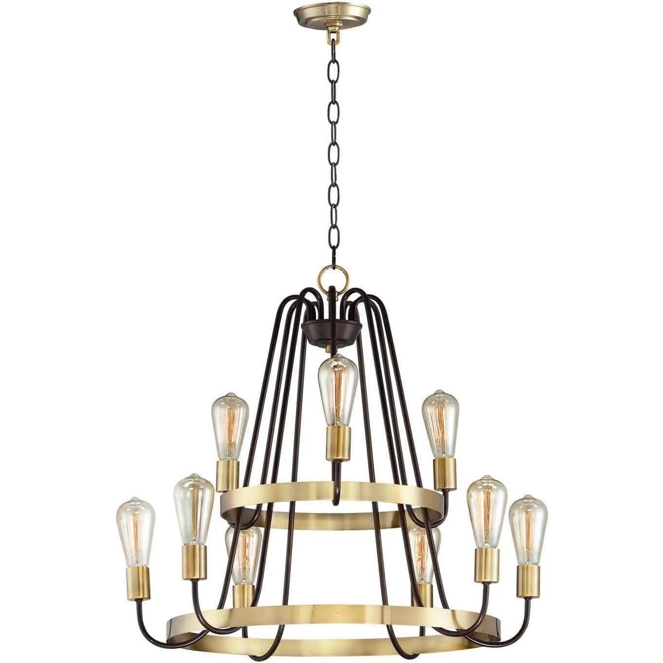 Maxim Lighting - Haven Chandelier - 11737OIAB - Canada Light Shop