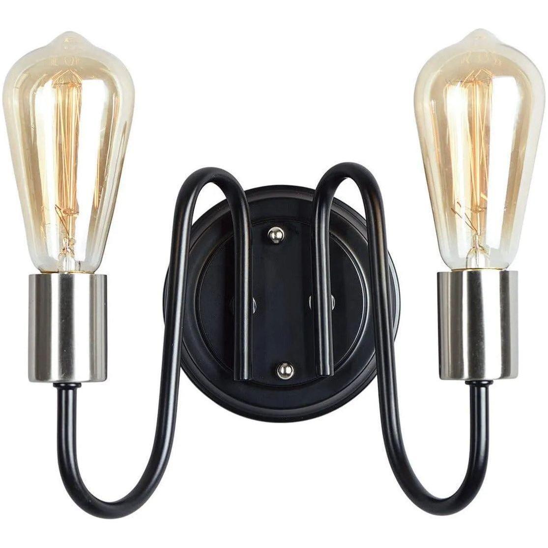 Maxim Lighting - Haven Wall Sconce - 11739BKSN - Canada Light Shop