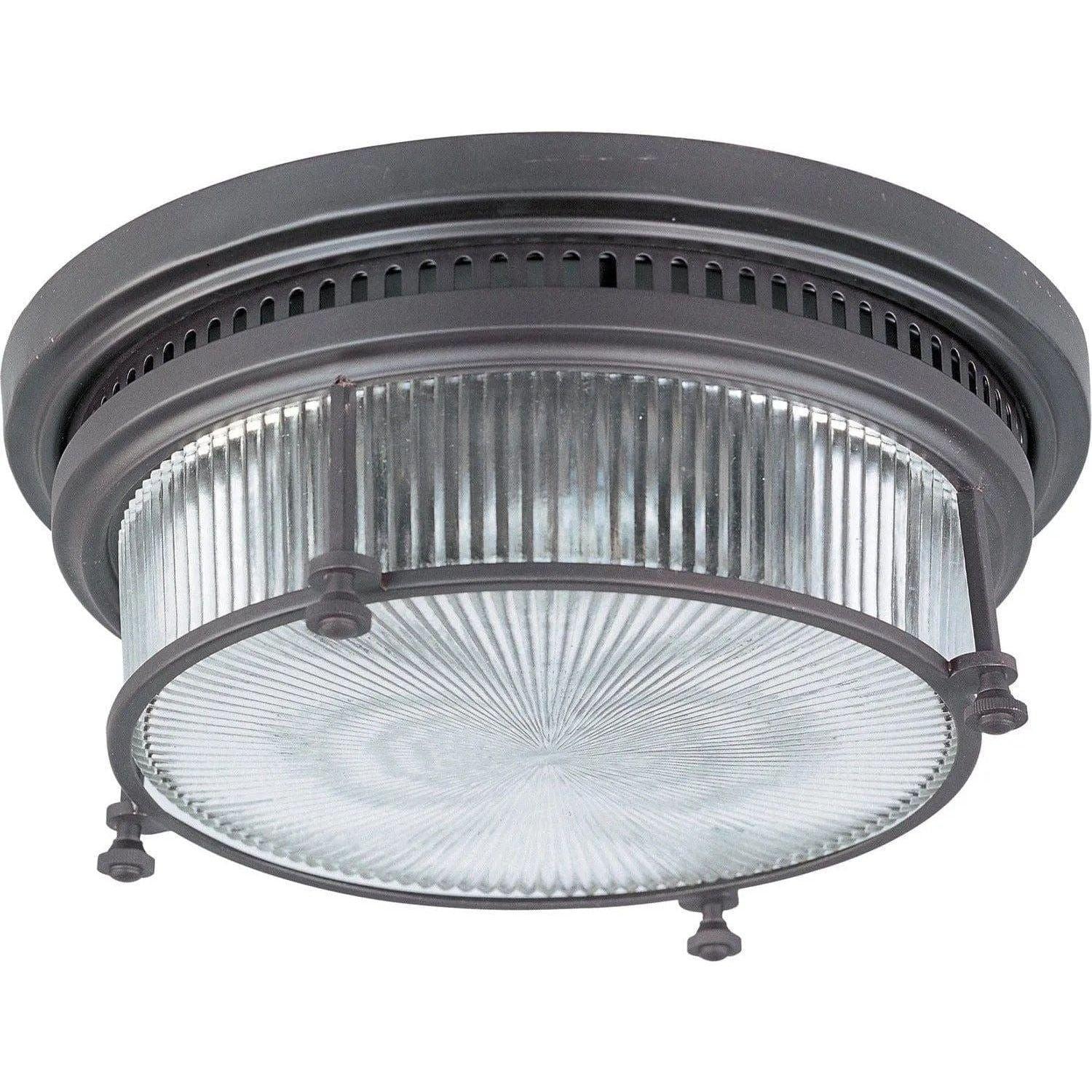 Maxim Lighting - Hi-Bay Flush Mount - 25000CLBZ - Canada Light Shop