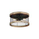 Maxim Lighting - Homestead Semi-Flush Mount - 12510DWBK - Canada Light Shop